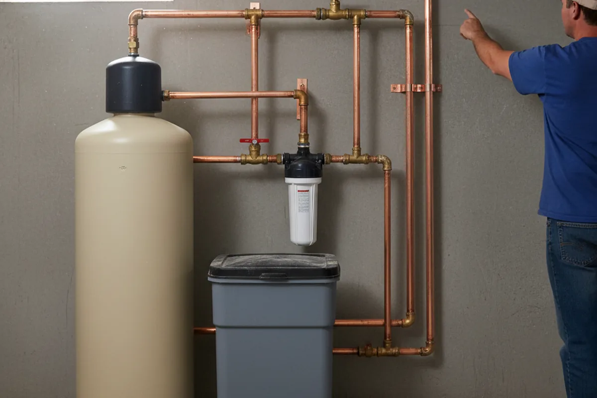Whole-house water treatment system installed in Pursglove
